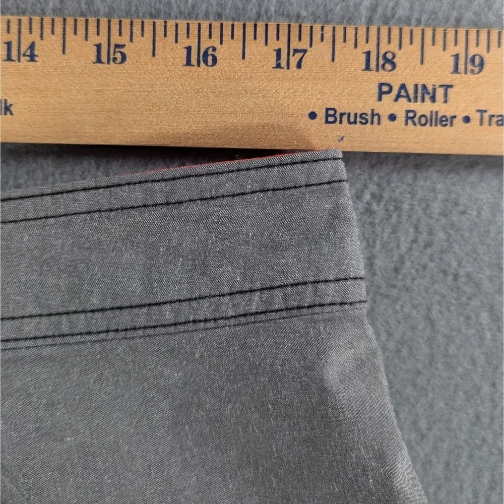 Goodfellow Mens Striped Board Shorts 34 Blue‎ Gray White